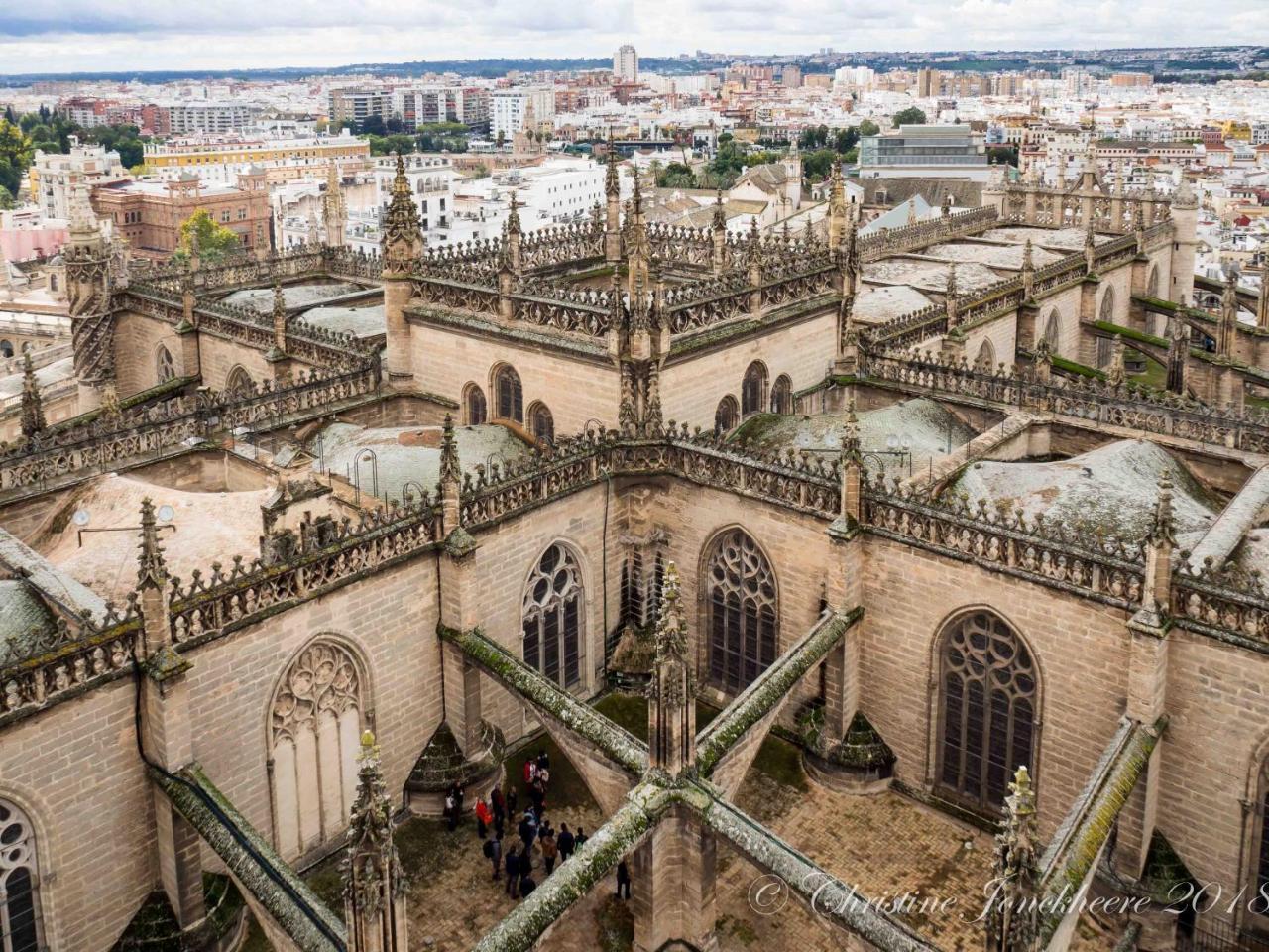 Apartamentos Rg Plaza De Espana Sevilla Kültér fotó